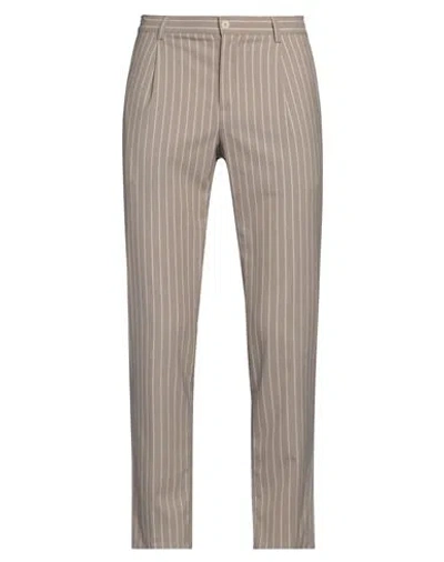 Daniele Alessandrini Homme Man Pants Sand Size 38 Polyester, Viscose, Elastane In Beige