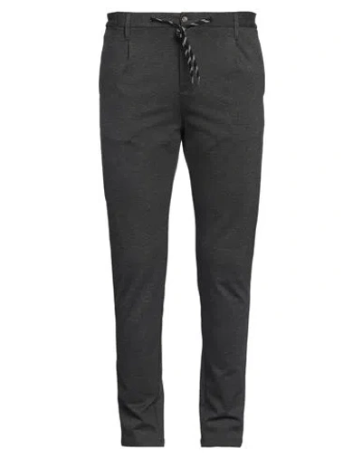 Daniele Alessandrini Homme Man Pants Steel Grey Size 34 Viscose, Polyamide, Elastane In Gray