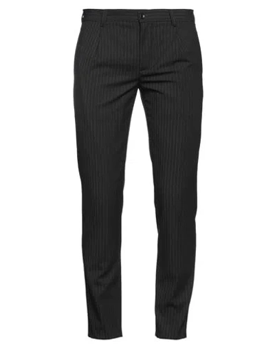 Daniele Alessandrini Homme Man Pants Charcoal Size 30 Polyester, Viscose, Elastane In Grey