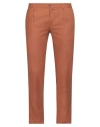 Daniele Alessandrini Homme Man Pants Tan Size 36 Linen, Viscose In Brown