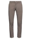 Daniele Alessandrini Homme Man Pants Taupe Size 32 Cotton, Elastane