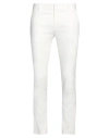 Daniele Alessandrini Homme Man Pants White Size 34 Linen, Viscose