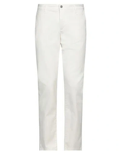 Daniele Alessandrini Homme Man Pants White Size 40 Cotton, Elastane