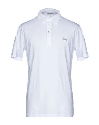 Daniele Alessandrini Homme Man Polo Shirt White Size Xxl Cotton In Multi