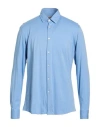 Daniele Alessandrini Homme Man Shirt Light Blue Size 16 ½ Cotton