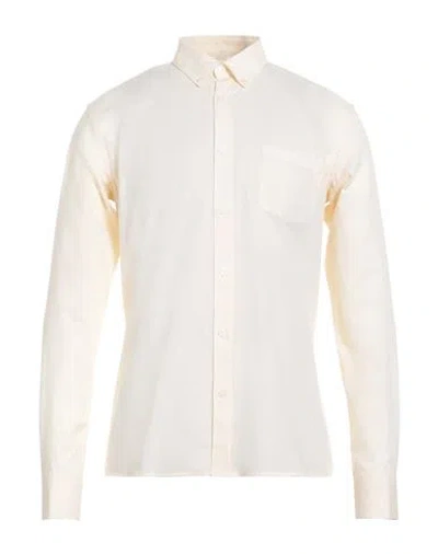 Daniele Alessandrini Homme Man Shirt Light Yellow Size 15 ¾ Cotton In Neutral