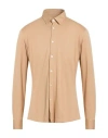 Daniele Alessandrini Homme Man Shirt Sand Size 16 ½ Cotton In Neutral