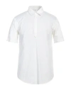 Daniele Alessandrini Homme Man Shirt White Size 15 ¾ Cotton In White