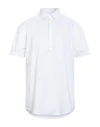 Daniele Alessandrini Homme Man Shirt White Size 16 ½ Cotton, Elastane