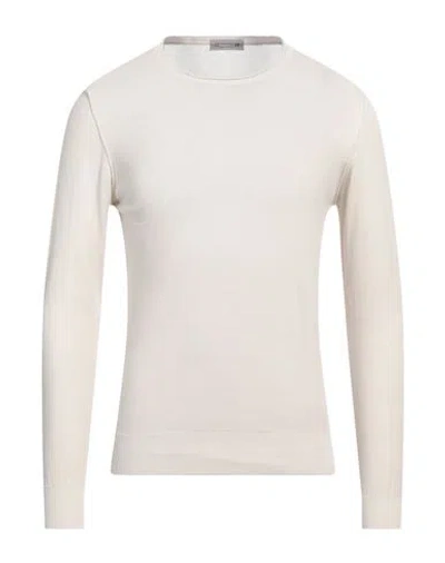 Daniele Alessandrini Homme Man Sweater Beige Size 36 Cotton
