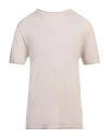 Daniele Alessandrini Homme Man Sweater Beige Size 42 Cotton