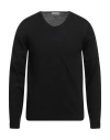 Daniele Alessandrini Homme Man Sweater Black Size 40 Acrylic, Wool