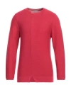 Daniele Alessandrini Homme Man Sweater Garnet Size 38 Merino Wool, Acrylic In Orange