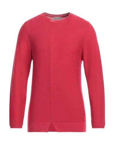 Daniele Alessandrini Homme Man Sweater Garnet Size 38 Merino Wool, Acrylic In Orange
