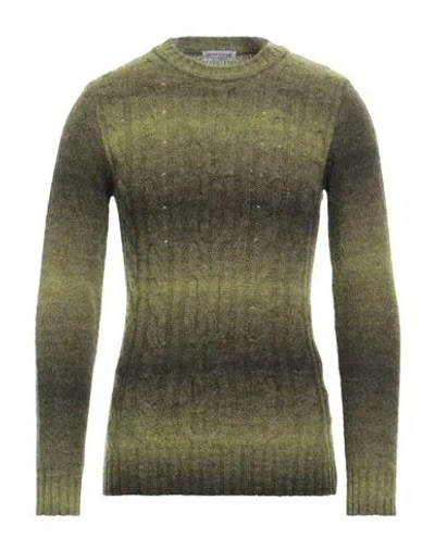 Daniele Alessandrini Homme Man Sweater Green Size 36 Acrylic, Wool, Polyamide