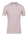 Daniele Alessandrini Homme Man Sweater Light Purple Size 38 Cotton In Purple