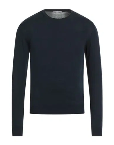 Daniele Alessandrini Homme Man Sweater Midnight Blue Size 36 Cotton