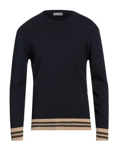 Daniele Alessandrini Homme Man Sweater Navy Size 42 Wool, Acrylic