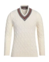 Daniele Alessandrini Homme Man Sweater Off White Size 38 Wool, Acrylic