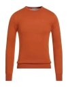 Daniele Alessandrini Homme Man Sweater Orange Size 40 Acrylic, Wool In Orange