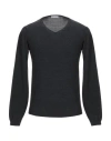Daniele Alessandrini Homme Man Sweater Charcoal Size 40 Acrylic, Wool In Grey