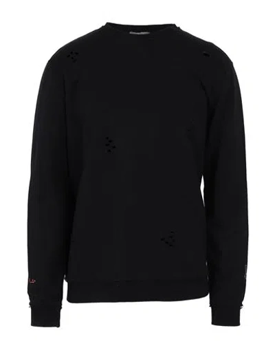 Daniele Alessandrini Homme Man Sweatshirt Black Size L Cotton