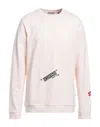 Daniele Alessandrini Homme Sweatshirts In Pink