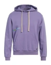 Daniele Alessandrini Homme Man Sweatshirt Purple Size M Cotton In Purple