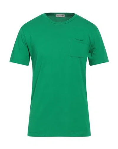 Daniele Alessandrini Homme Man T-shirt Green Size L Cotton