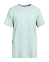 Daniele Alessandrini Homme Man T-shirt Light Green Size Xxl Cotton