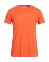 Daniele Alessandrini Homme Man T-shirt Orange Size Xl Cotton In Orange