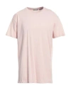 Daniele Alessandrini Homme Man T-shirt Pink Size Xxl Cotton In Pink