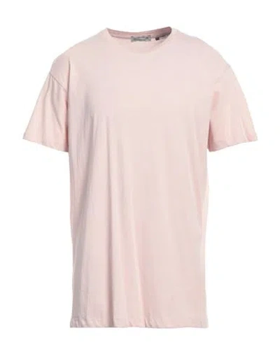 Daniele Alessandrini Homme Man T-shirt Pink Size Xxl Cotton