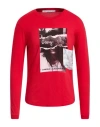Daniele Alessandrini Homme Man T-shirt Red Size Xl Cotton In Red