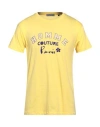 Daniele Alessandrini Homme Man T-shirt Yellow Size M Cotton