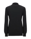 Daniele Alessandrini Homme Man Turtleneck Black Size 44 Polyamide, Viscose, Wool, Cashmere In Black