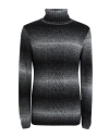 Daniele Alessandrini Homme Man Turtleneck Grey Size 38 Acrylic, Wool, Polyamide