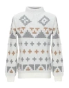 Daniele Alessandrini Homme Man Turtleneck White Size 44 Acrylic, Viscose, Wool, Alpaca Wool
