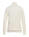 Daniele Alessandrini Homme Man Turtleneck White Size 44 Wool, Acrylic, Alpaca Wool