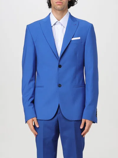Daniele Alessandrini Jacket  Men Color Royal Blue