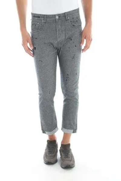 Pre-owned Daniele Alessandrini Jeans Cotton Man Denim Pj5408l580 1111 Sz. 34 Put Offer