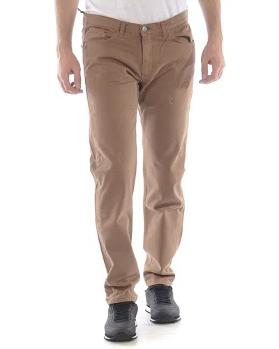 Daniele Alessandrini Jeans Trouser In Brown