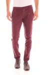 Daniele Alessandrini Jeans Trouser In Burgundy