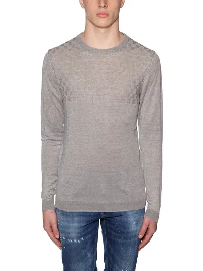 Daniele Alessandrini Linen Crew Neck Sweater