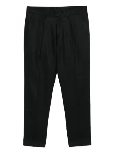 DANIELE ALESSANDRINI LINEN TROUSERS