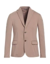 Daniele Alessandrini Man Blazer Beige Size 38 Polyester, Viscose, Elastane In Beige