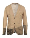 Daniele Alessandrini Man Suit Jacket Beige Size 38 Linen In Beige
