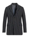 Daniele Alessandrini Man Blazer Blue Size 36 Virgin Wool, Viscose In Blue