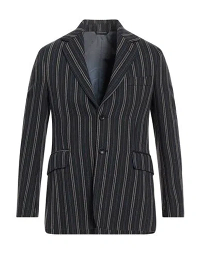 Daniele Alessandrini Man Blazer Blue Size 36 Virgin Wool, Viscose