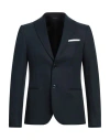 Daniele Alessandrini Man Blazer Midnight Blue Size 36 Cotton, Elastane